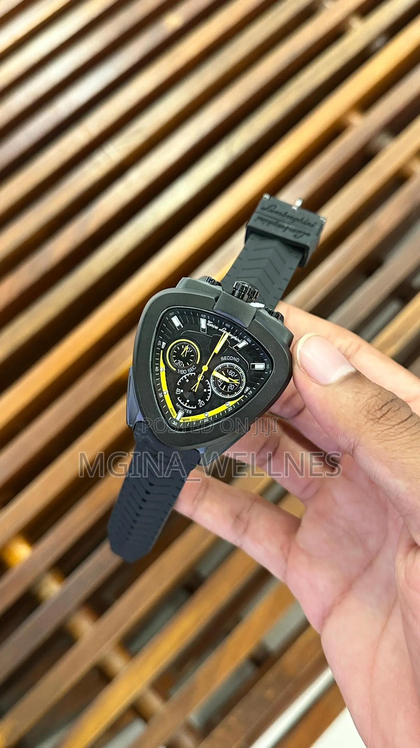 Luxury Lamborghini Men Chronograph All Working Wristwatch