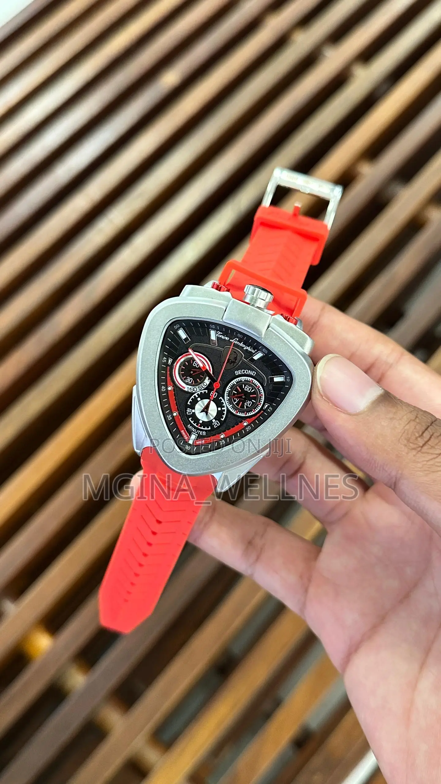 Luxury Lamborghini Men Chronograph All Working Wristwatch