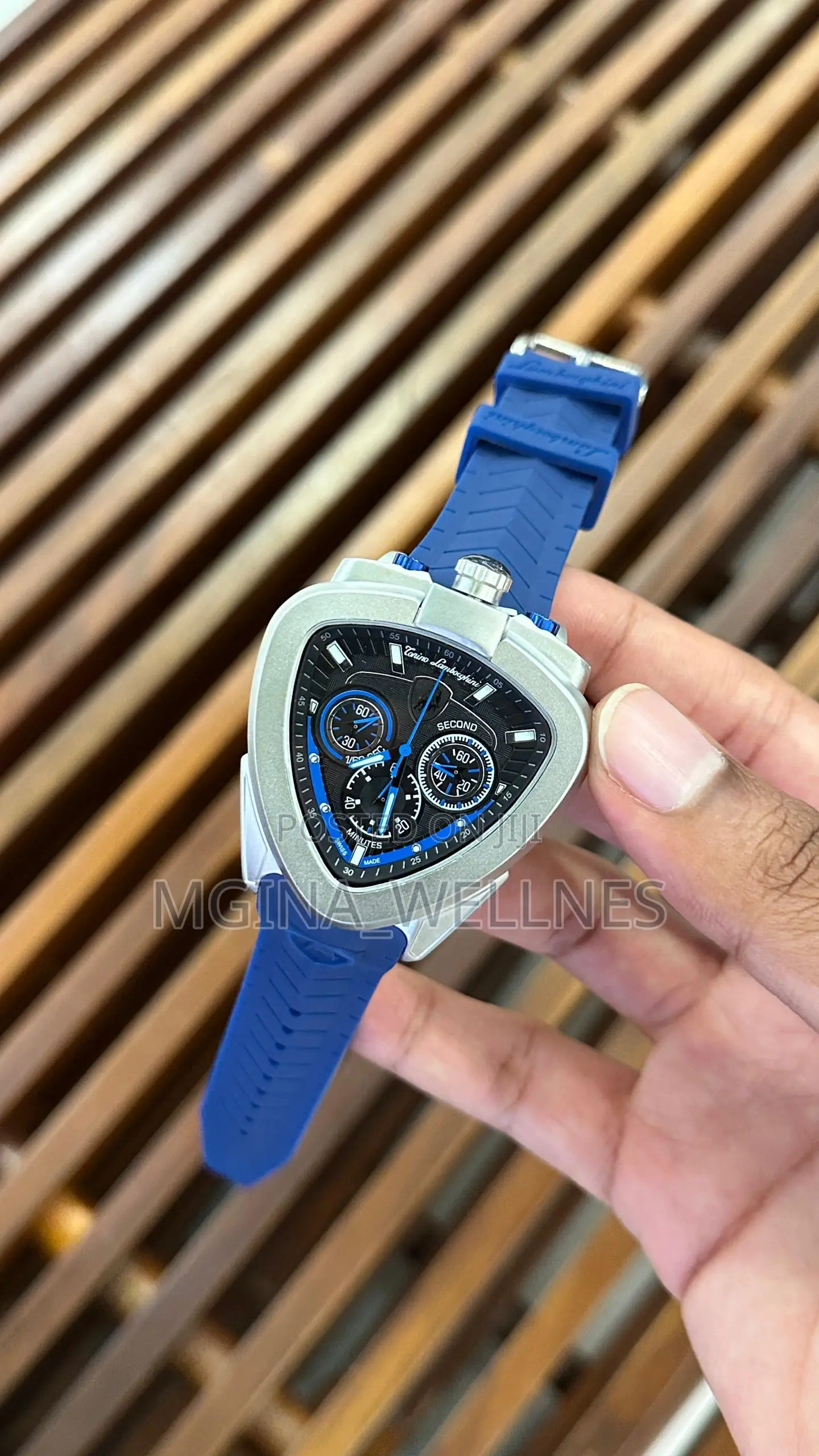 Luxury Lamborghini Men Chronograph All Working Wristwatch
