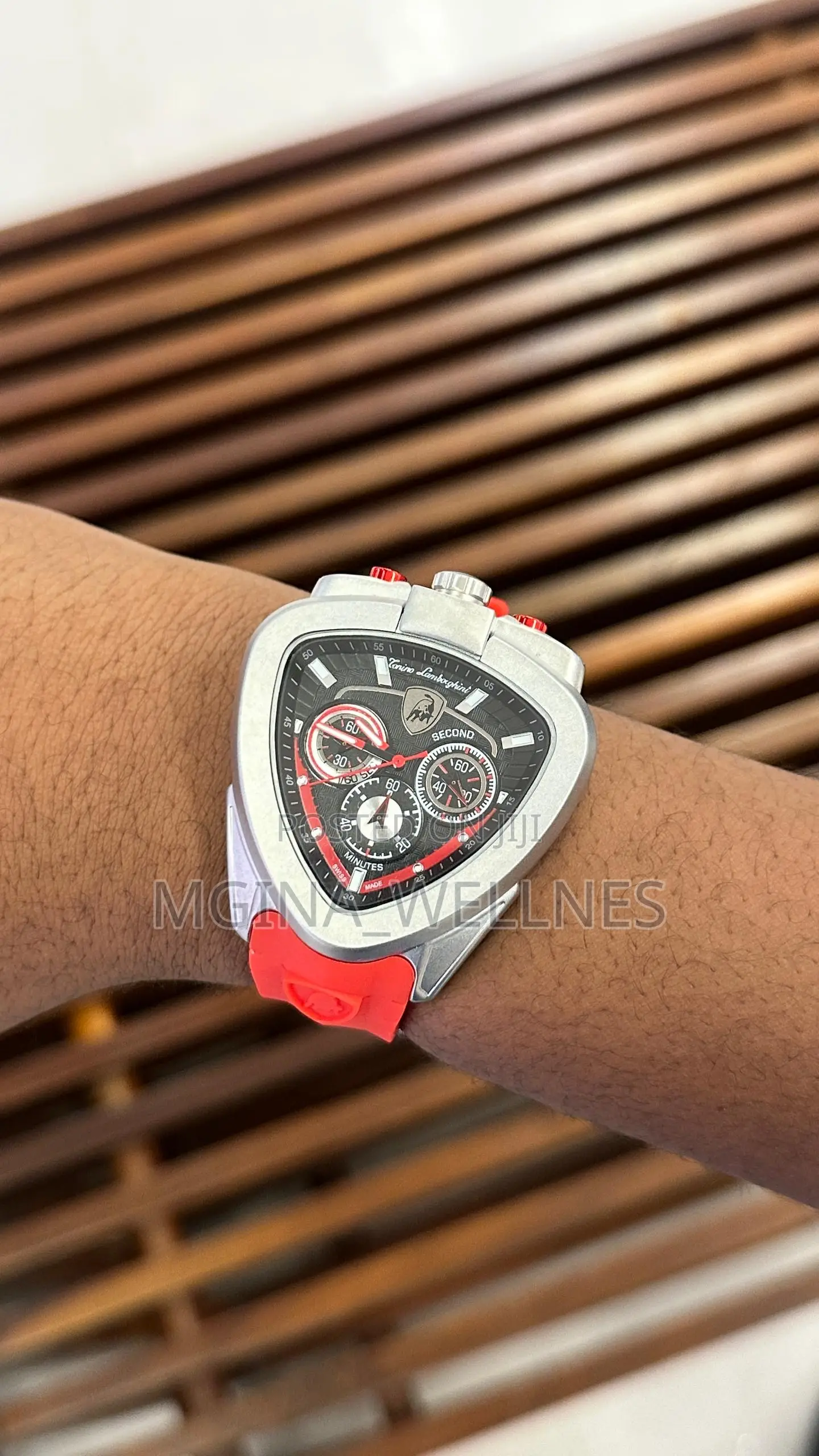 Luxury Lamborghini Men Chronograph All Working Wristwatch
