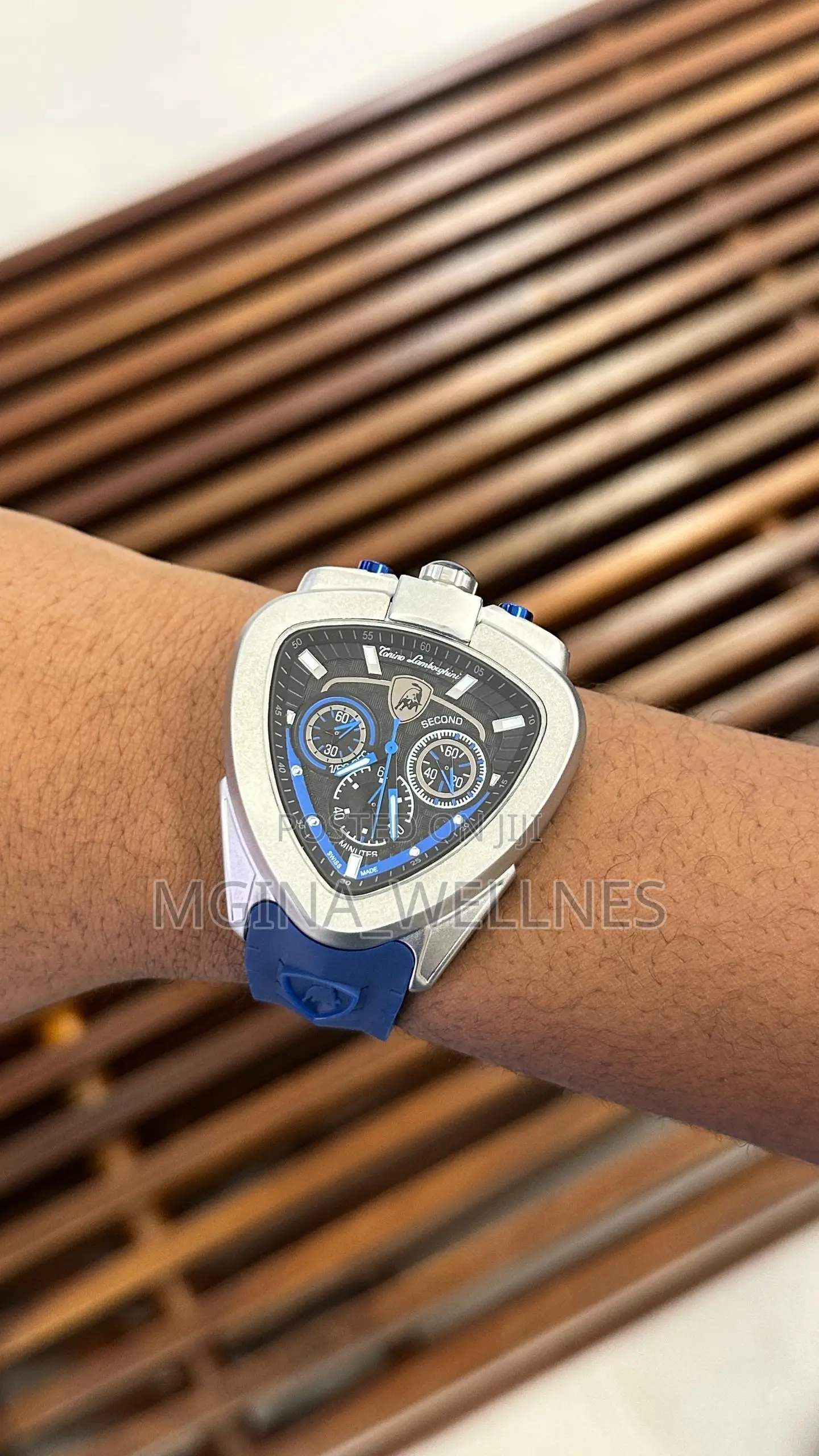 Luxury Lamborghini Men Chronograph All Working Wristwatch
