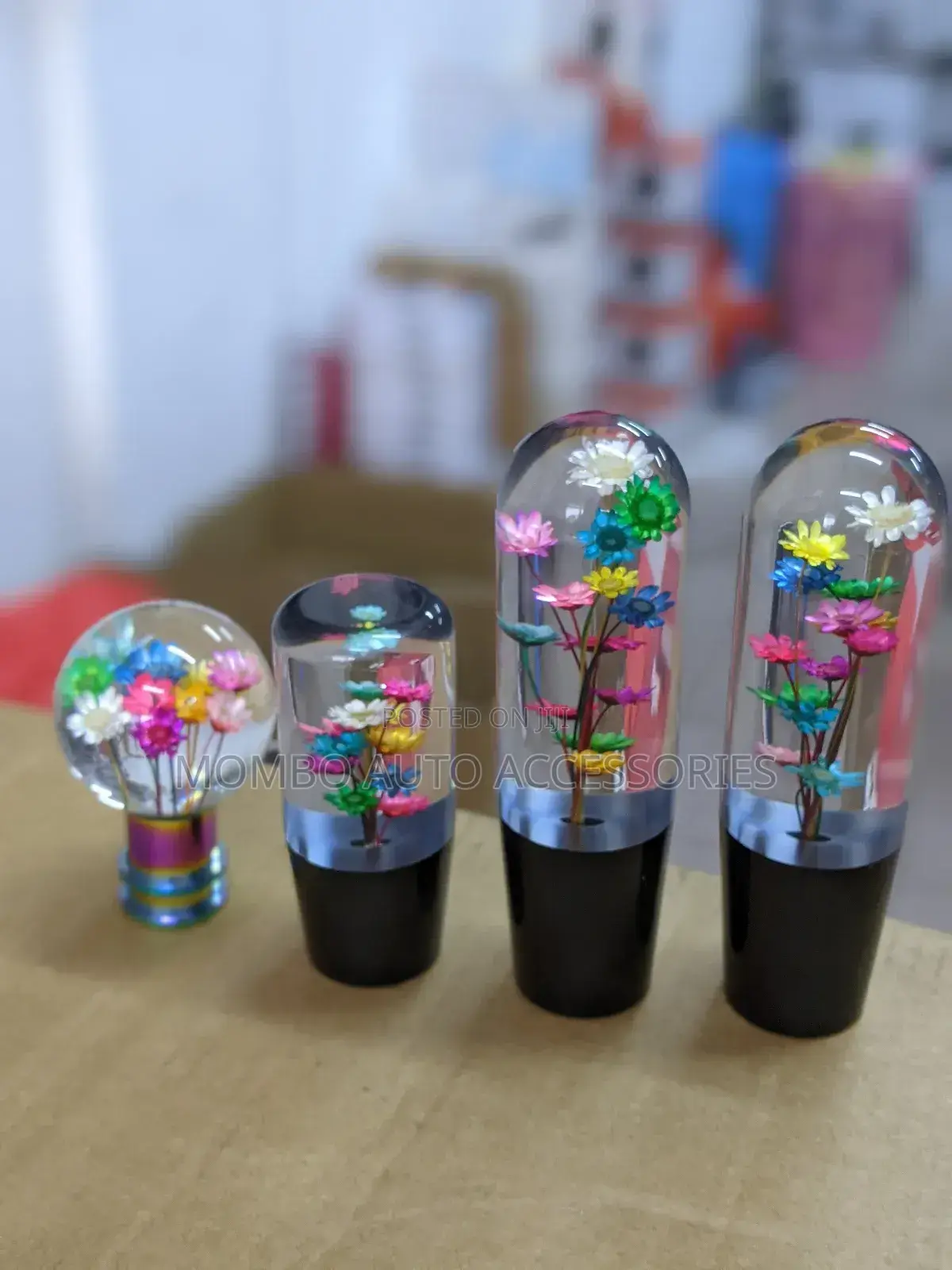 Car Flower Shift Knob