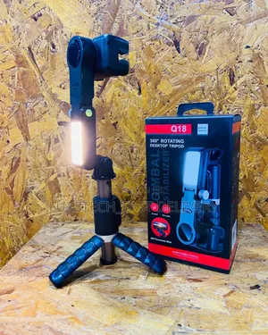 Q18 Gimbal Phone Stabilizer, Selfie Stick and Tripod