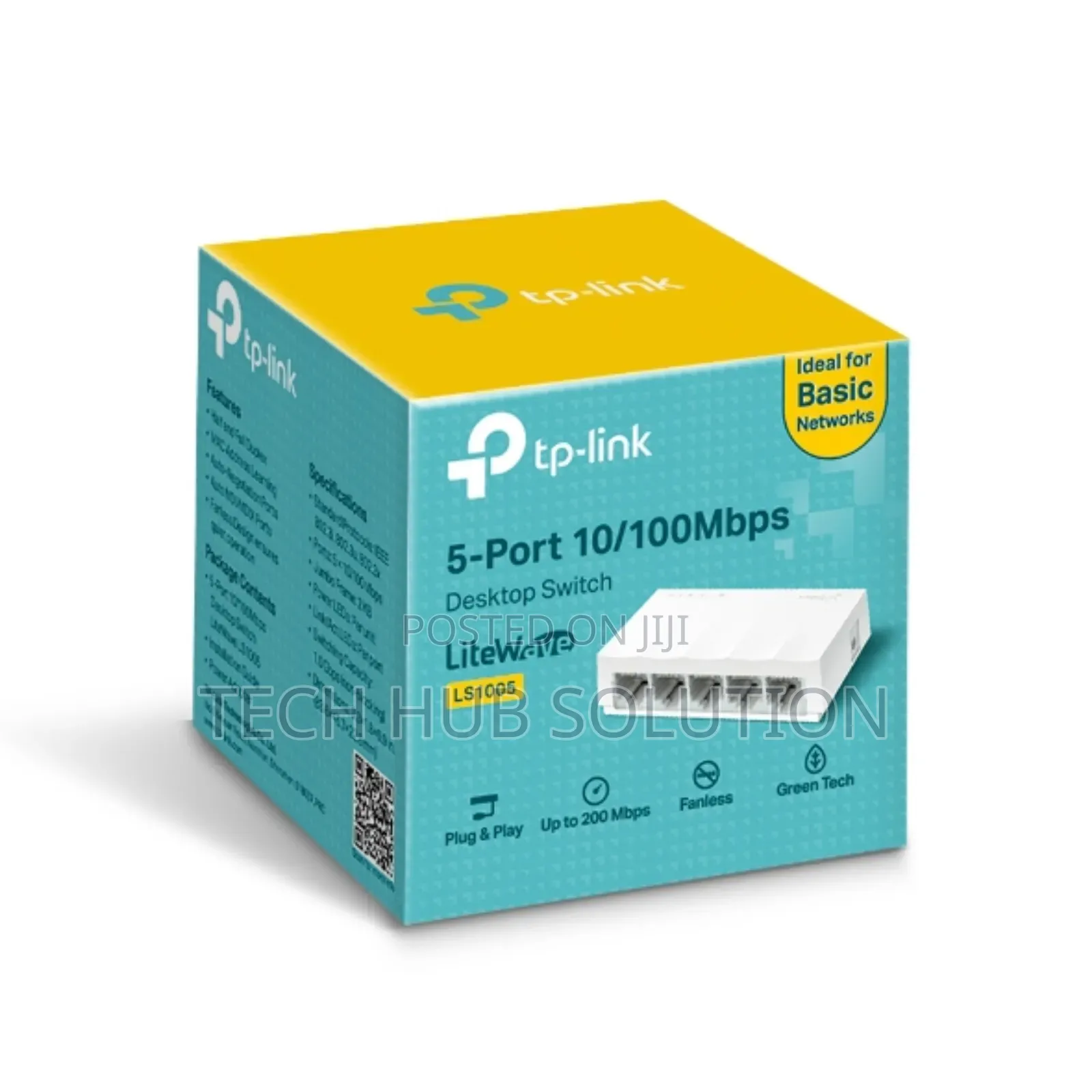 Tp-Link Network Switch Ls1005d 5 Ports