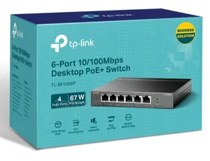 Tp-Link Poe Switch 6 Switch