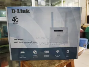 D-Link 4g Lte DWR-M920vb Router Built-in Battery