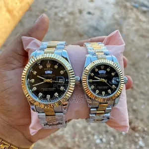 Rolex Couple Watches Offer for Eid Gold Silver Black