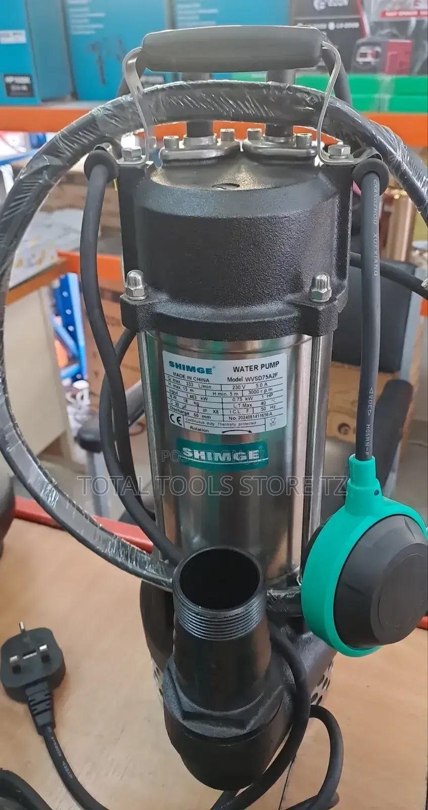 Shimge Sewage Pump 1.0hp