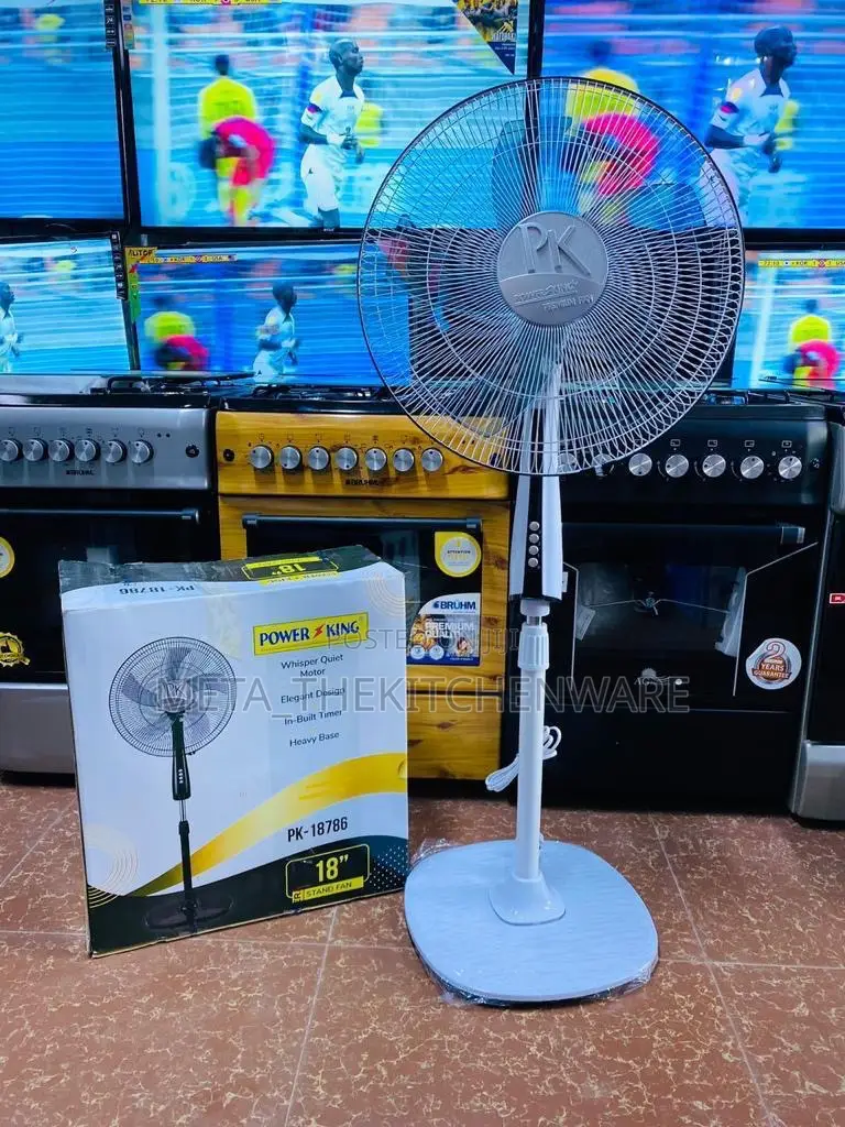 Power King Stand Fan Size 18