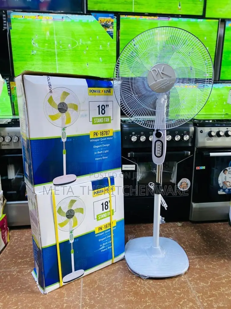 Power King Stand Fan Size 18