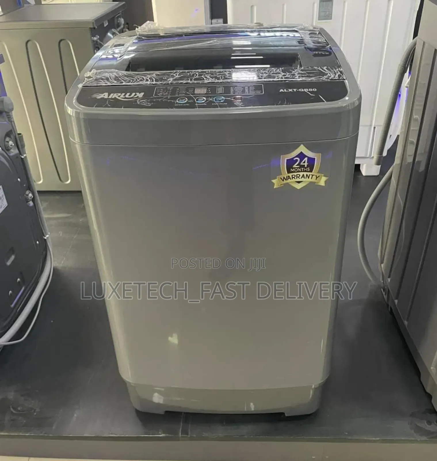Airlux 8kg Top-Load Automatic Washing Machine