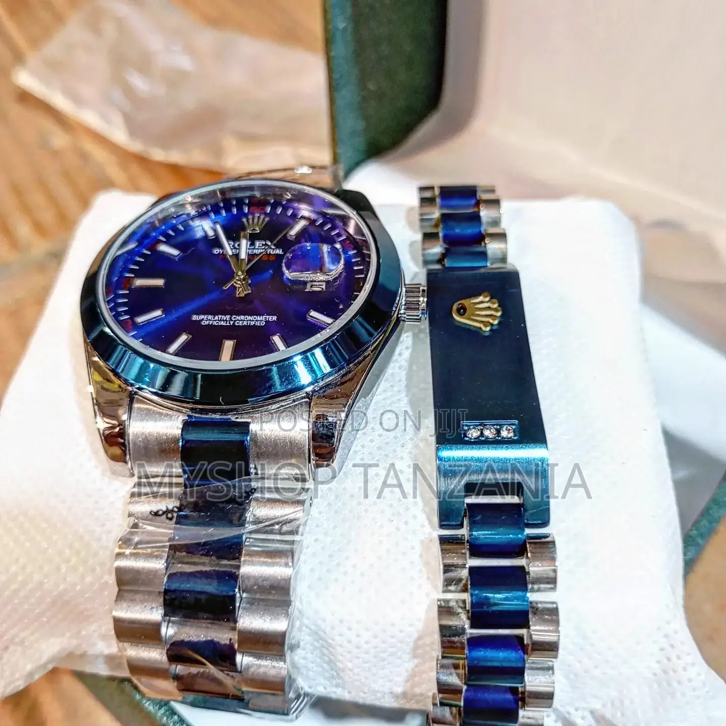 Rolex Set Watch + Bracelet for Men