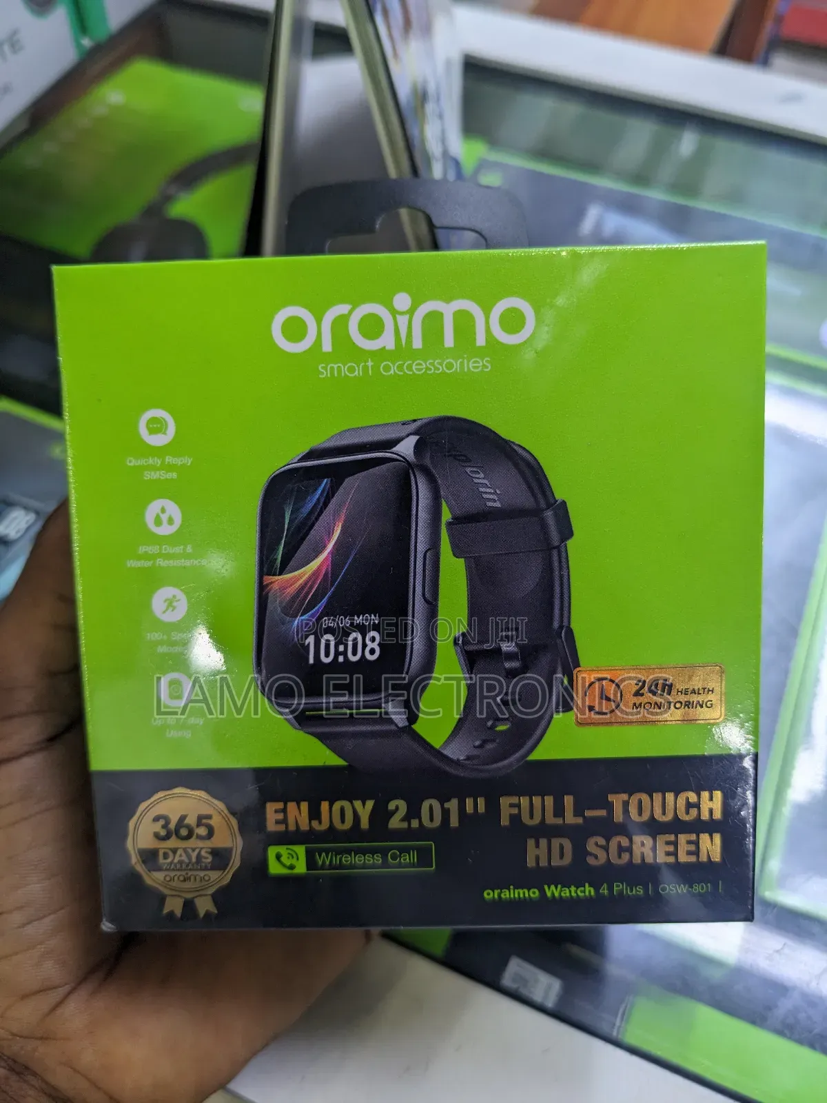 Oraimo Watch 4 Plus Osw-801 Smart Watch