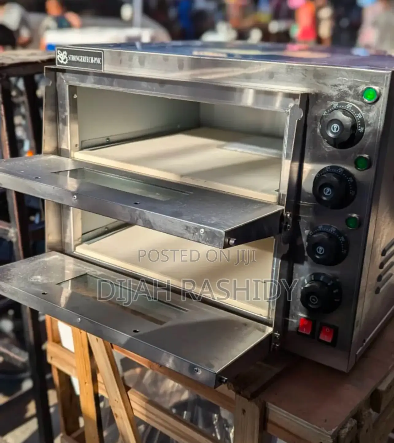 Electric Double Pizza Oven