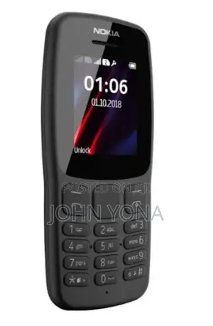 New Nokia 106 Black
