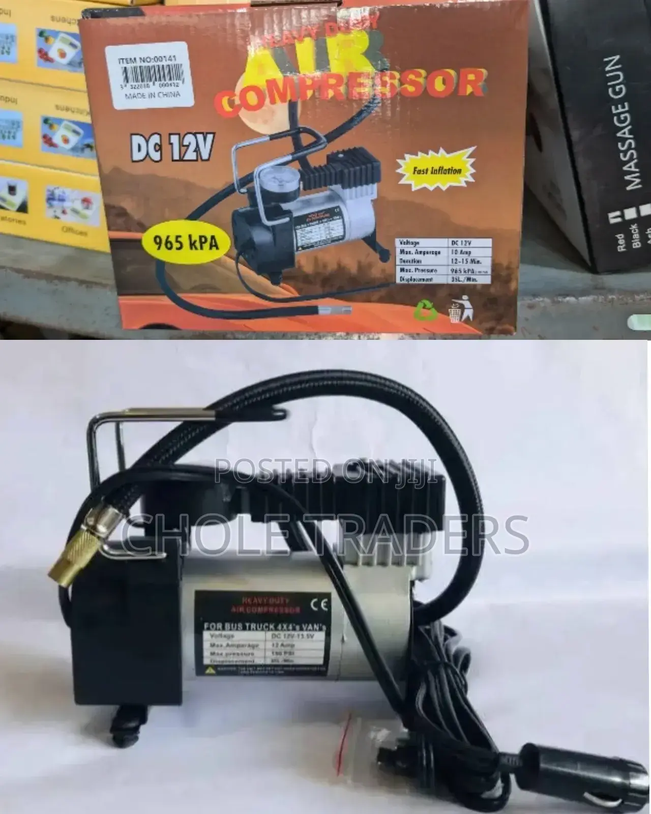 Dc 12v Heavy-Duty Air Compressor