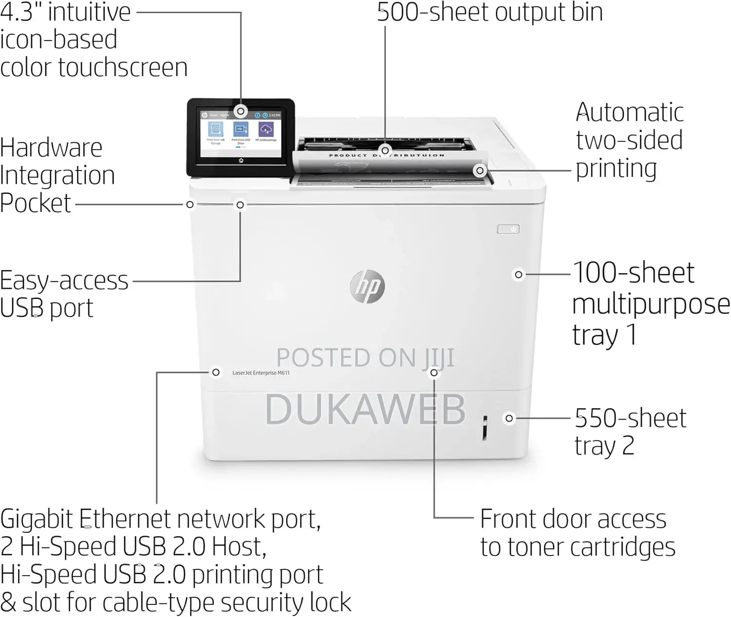 Hp Laserjet M611dn
