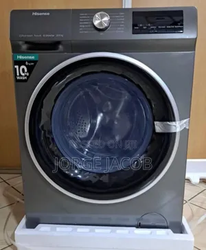Hisense Front Automatic 10kg Inafua Na Kukausha (Wd3q1043bt)