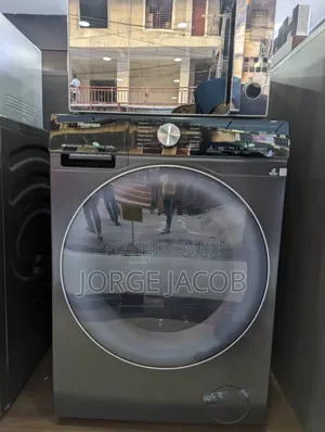Hisense Front Automatic 8kg Inafua Na Kukausha(Wd3q 8043bt)