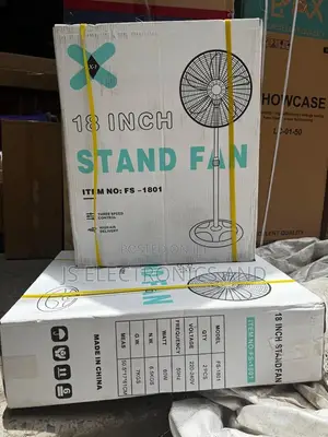 Fan Ya Kisasa Stand Fan Size 18 Original New Model