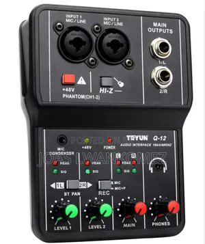 Audio Interface Sound Card(Q12)