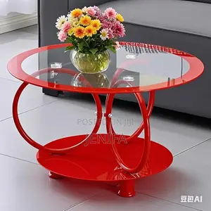 Round Glass Table