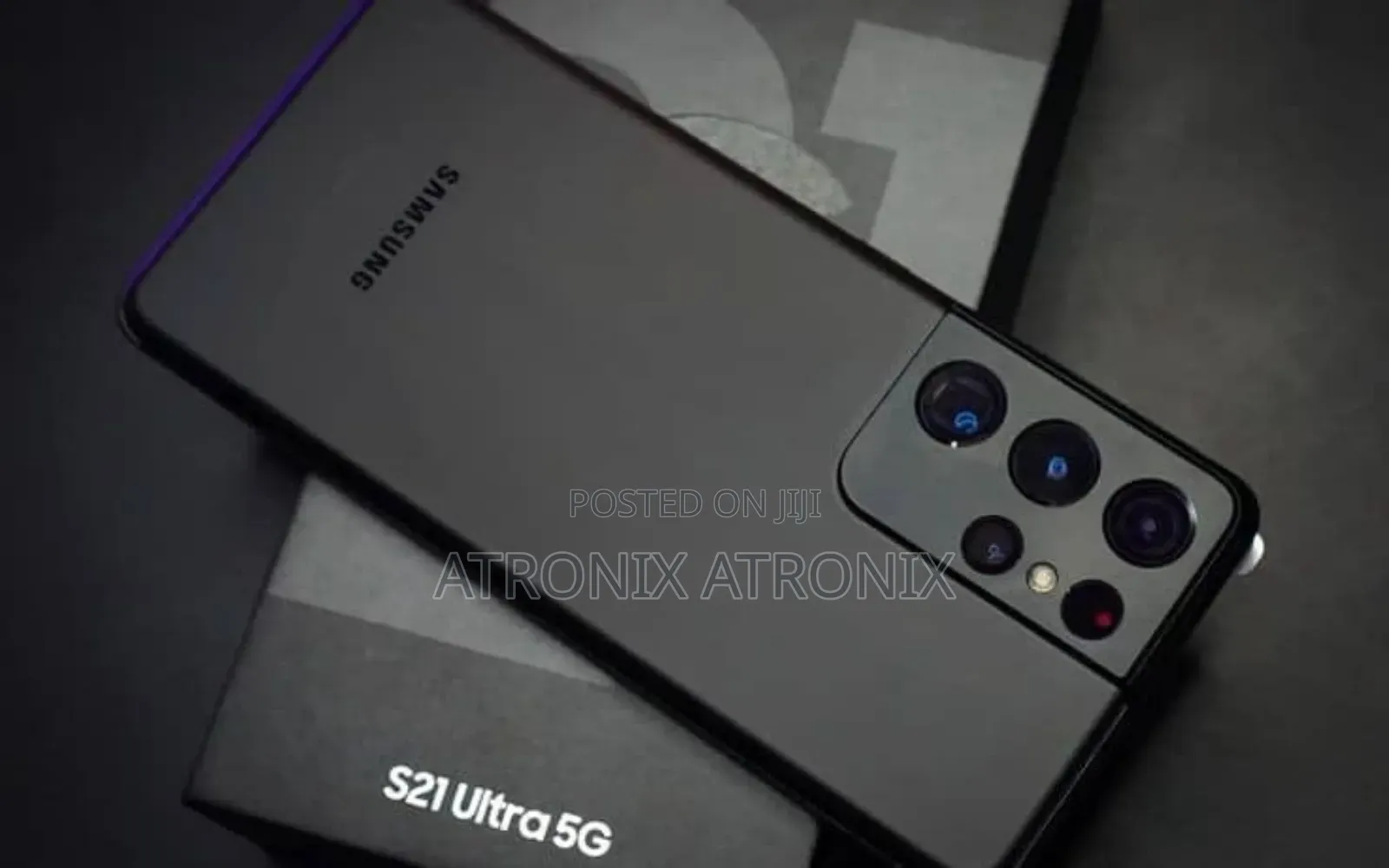 New Samsung Galaxy S21 Ultra 5G 128 GB Black