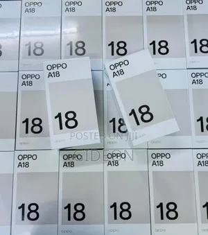 New Oppo A18 128 GB Black