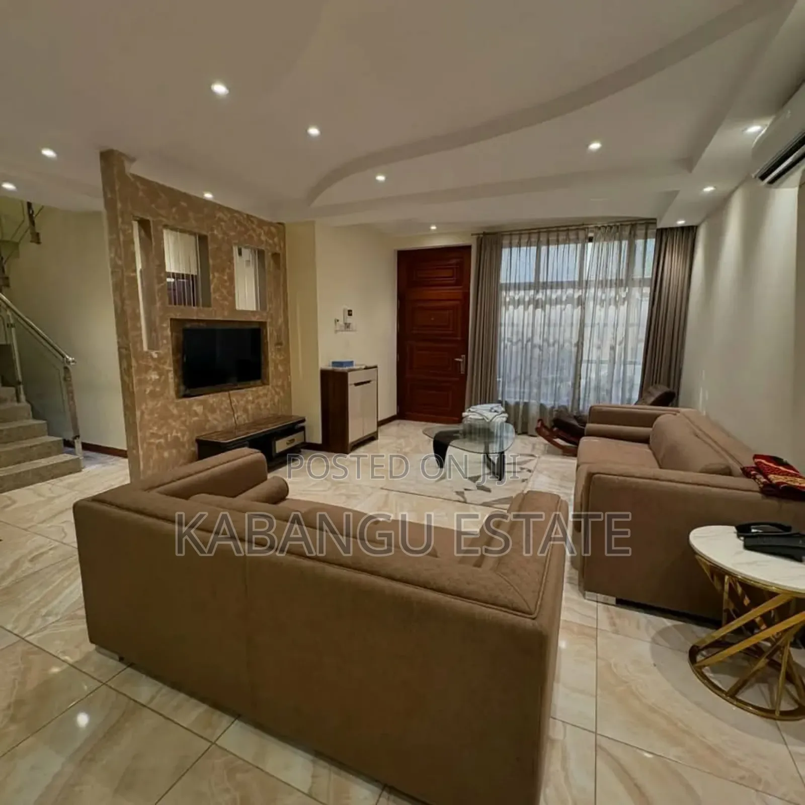 Furnished 3bdrm Villa in France Embassy, Ada Estate for rent