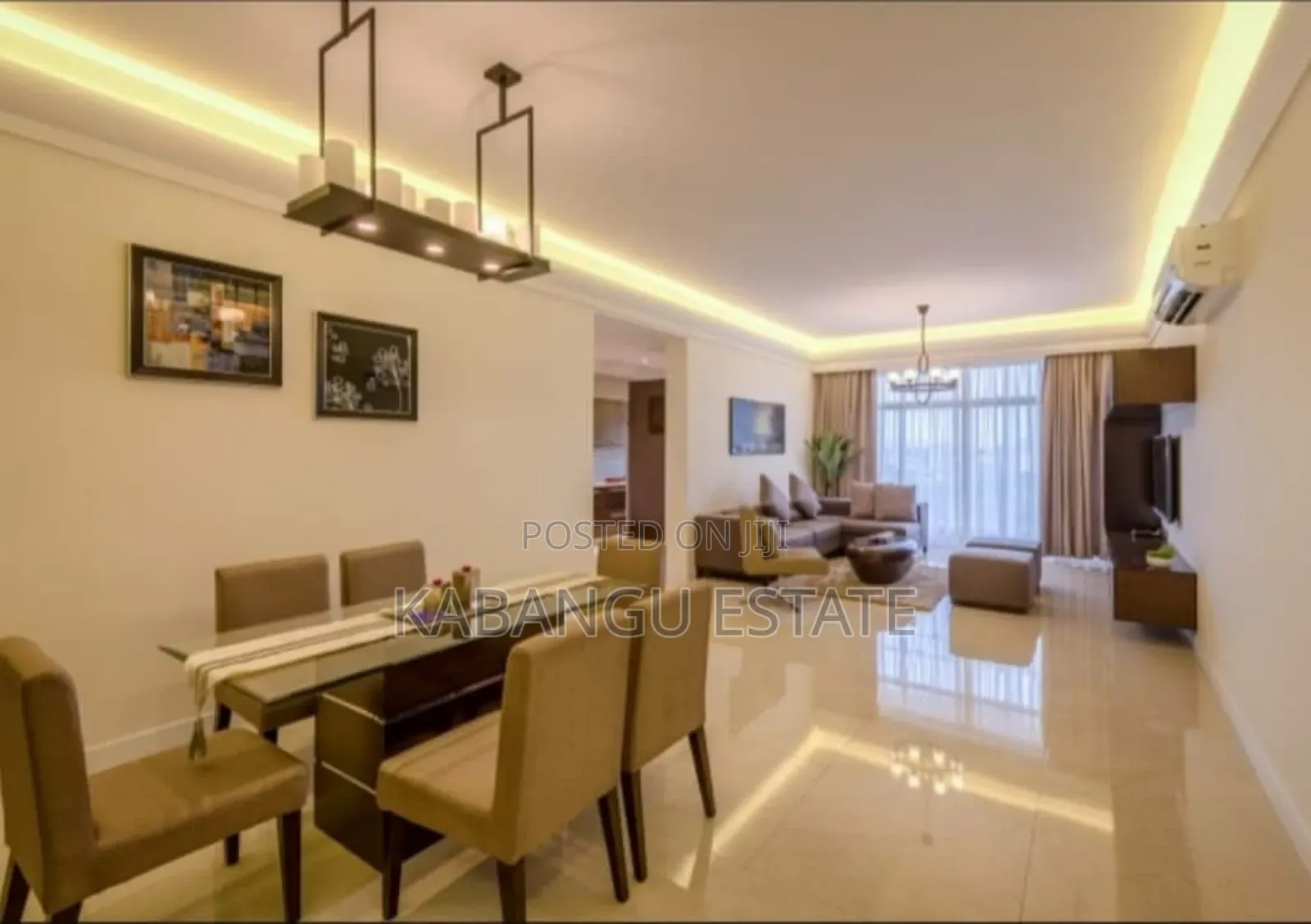 Furnished 4bdrm Apartment in Masaki for rent