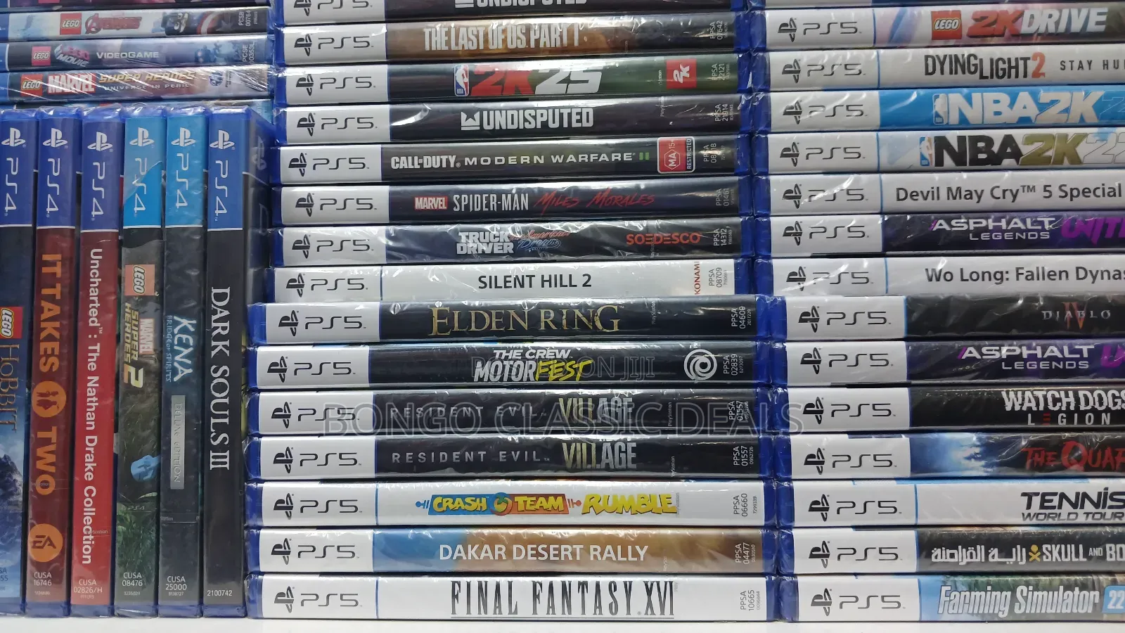 Offer Ps4,Ps5 CDS Games Available