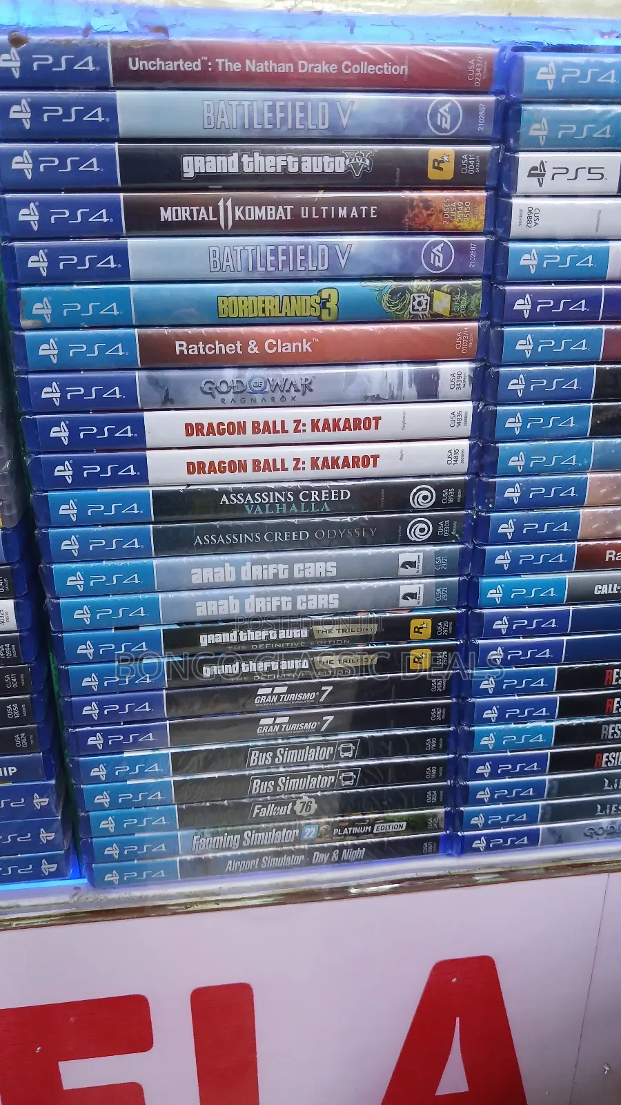 Offer Ps4,Ps5 CDS Games Available