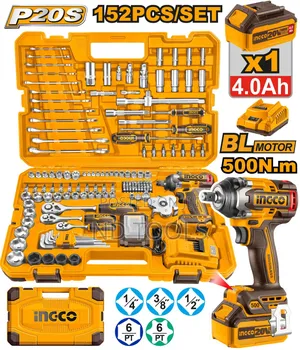 Cordless Impact Wrench Tools Set 152pcs