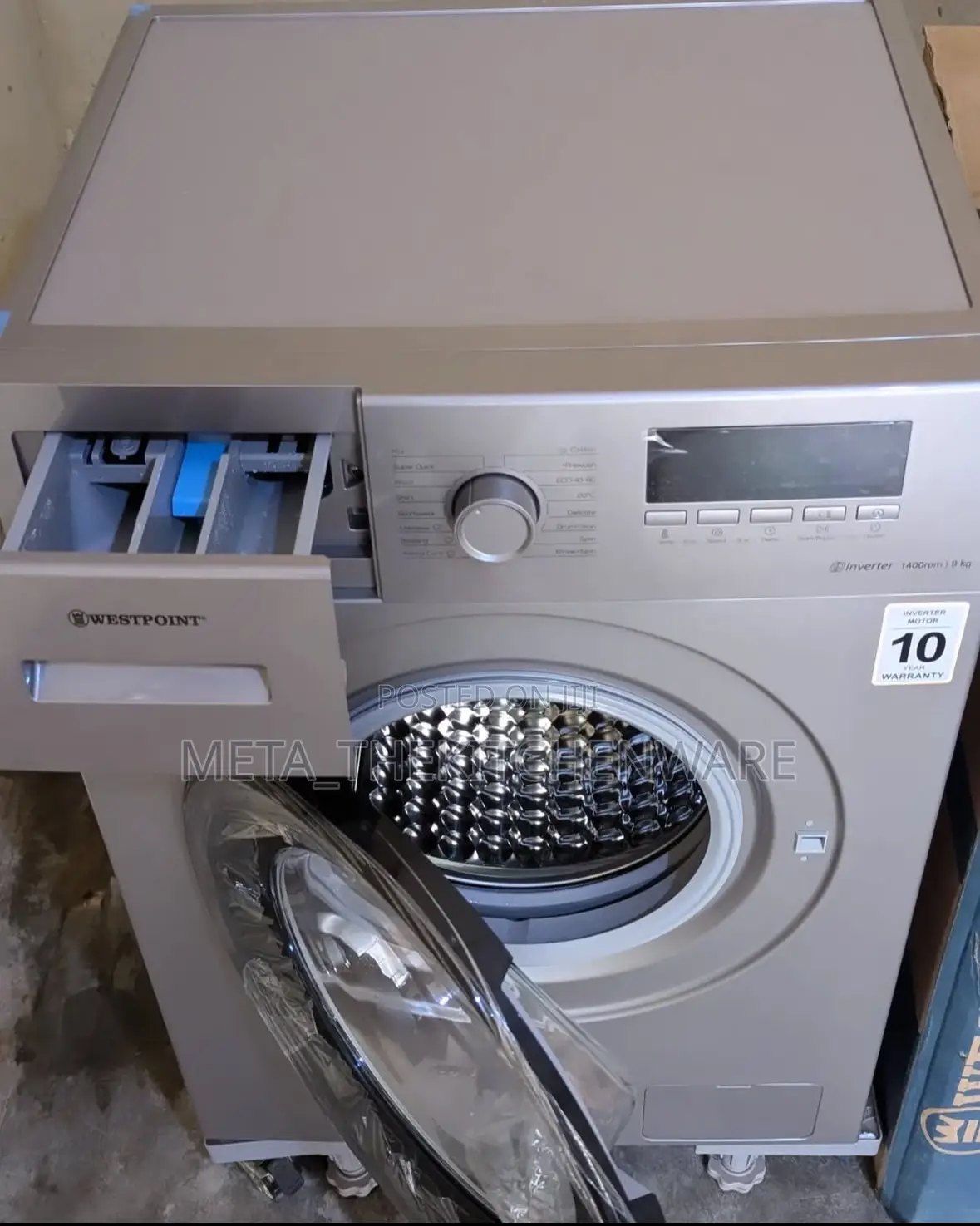 Westpoint Automatic Washing Machine (Wash and Dry) 10kg