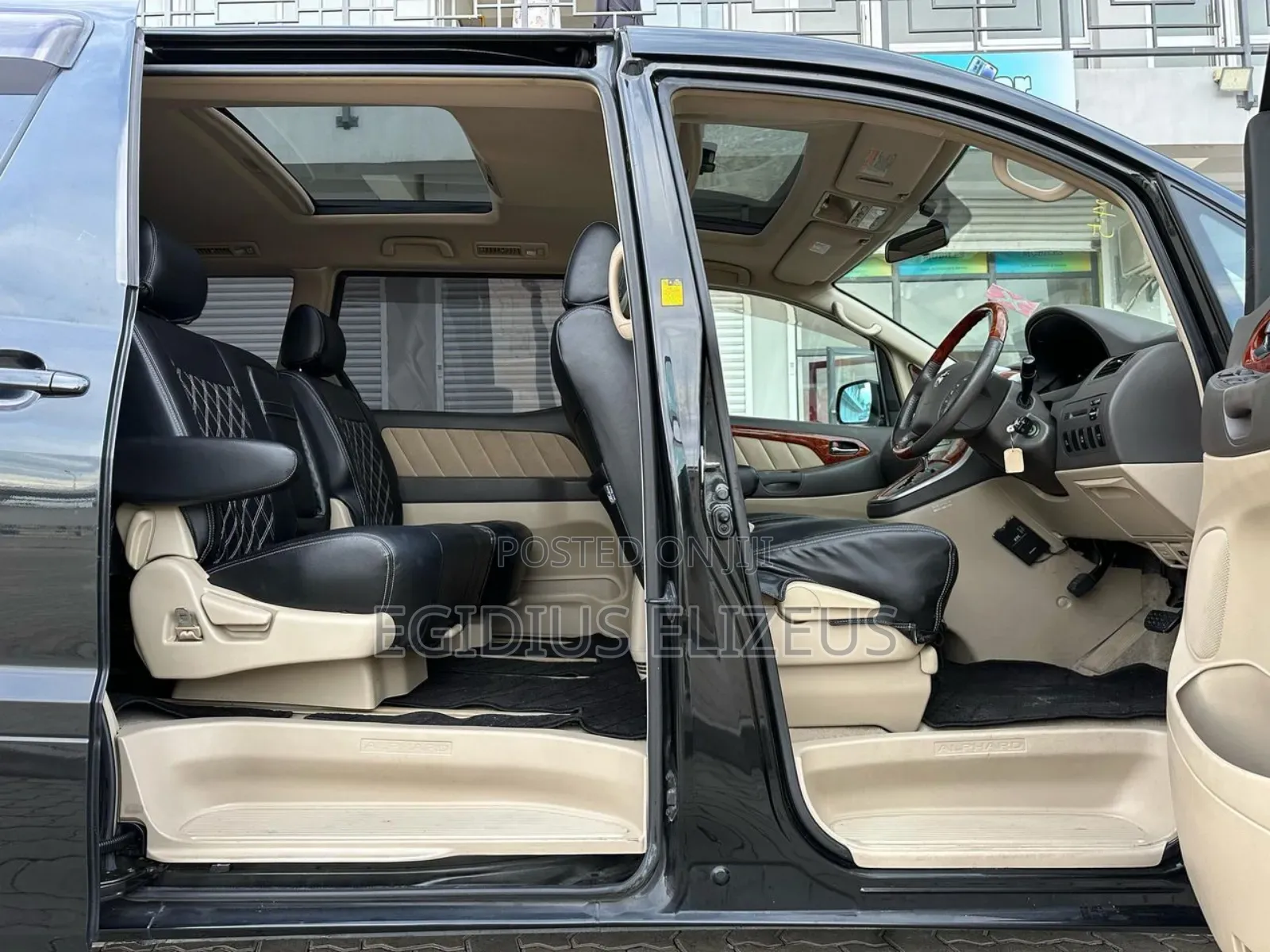 Toyota Alphard 2005 Black