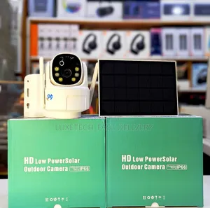 Solar Powered Wi-Fi PTZ (Pan-Tilt-Zoom) Outdoor Camera