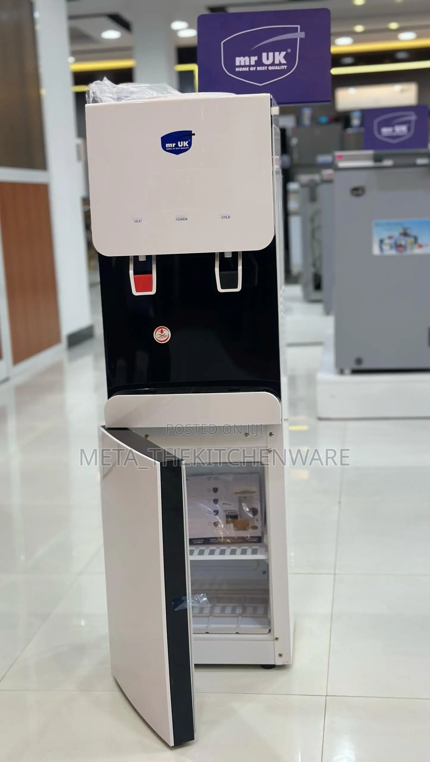 Mr Uk Water Dispenser 2 Taps With Fridge