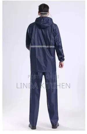Rain Coat Na Suruali Yake 2pcs, Size 3xl and 2xl