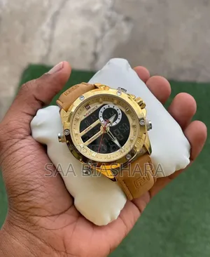 Naviforce N9133 Brown Colour and Blezzer Gold