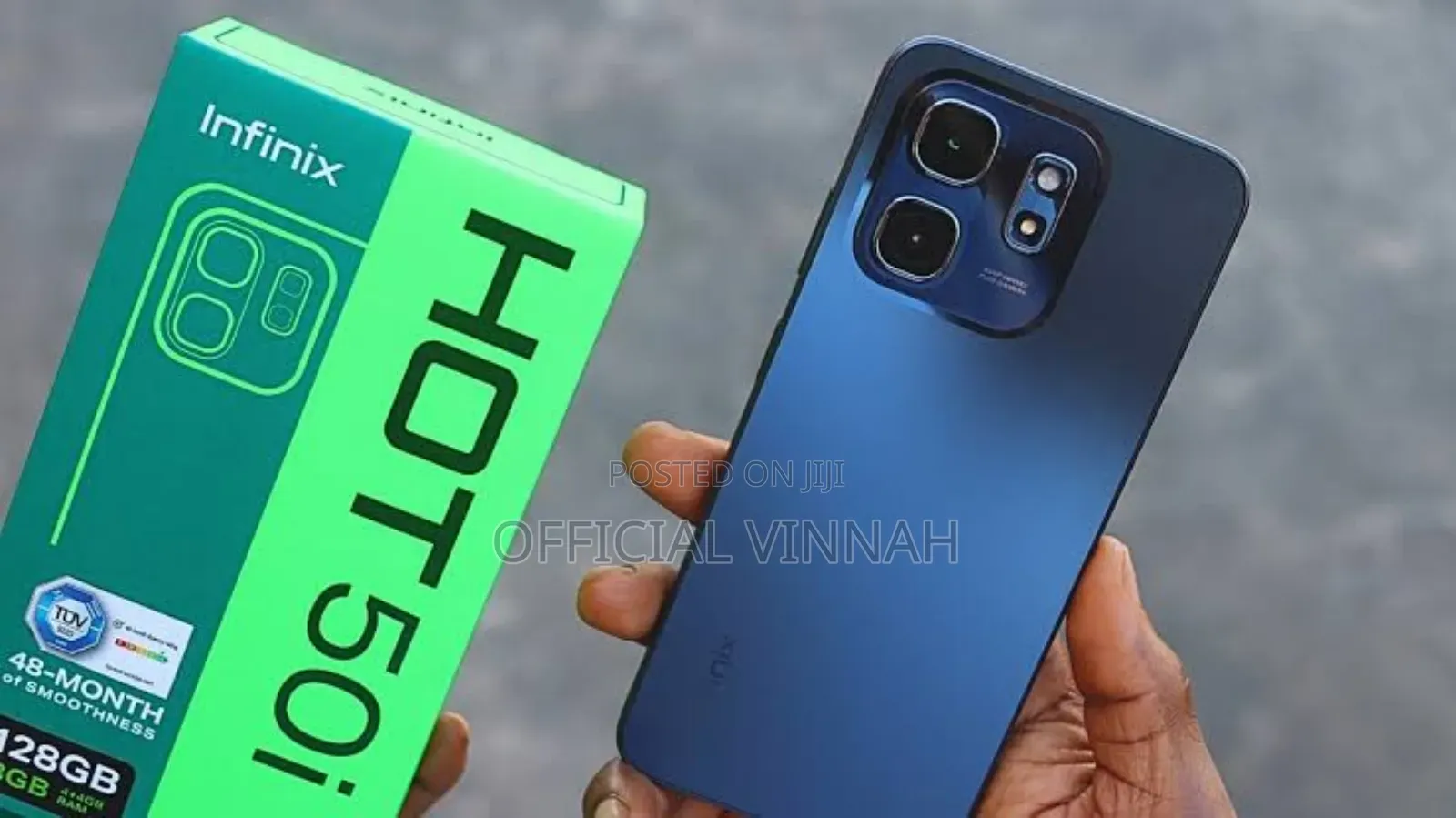 New Infinix Hot 50i 128 GB Black