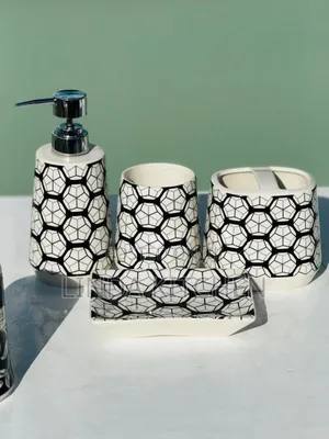 Ceramic Soap Dish Set