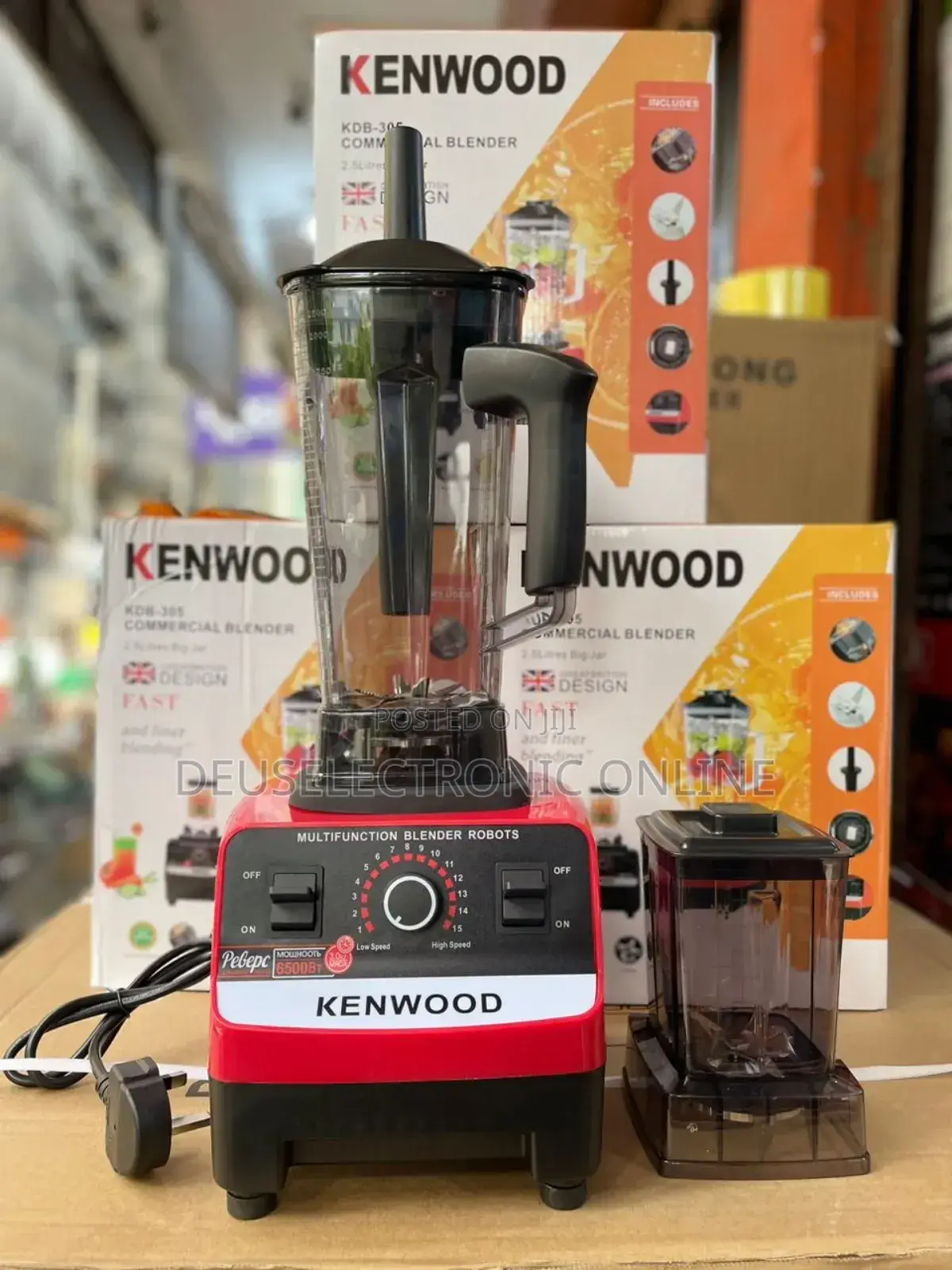 Electric Blender Commercial 2 in 1