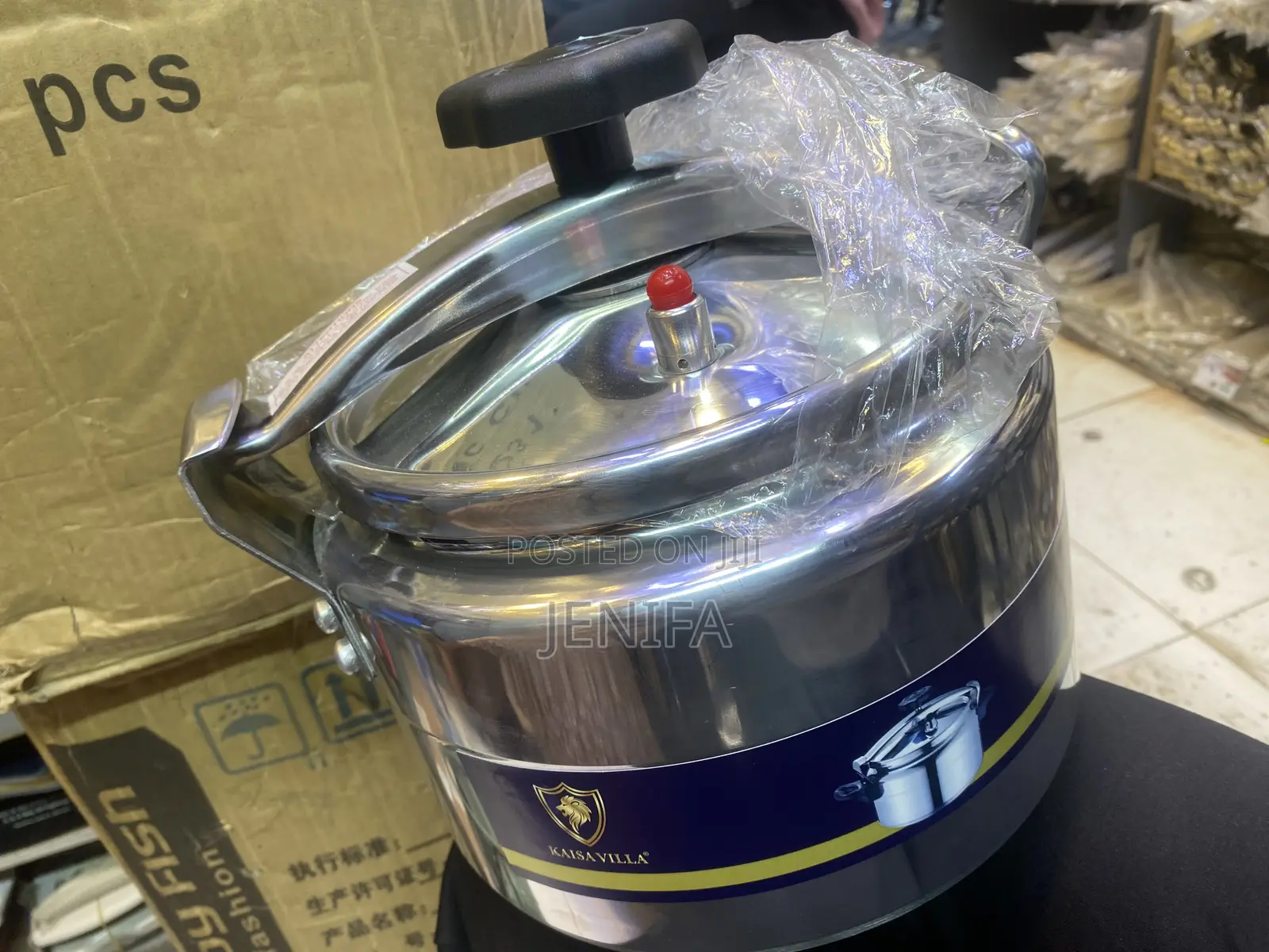 Kaissa Villa Pressure Cooker 9l Inapikia Hata Kwenye Gas