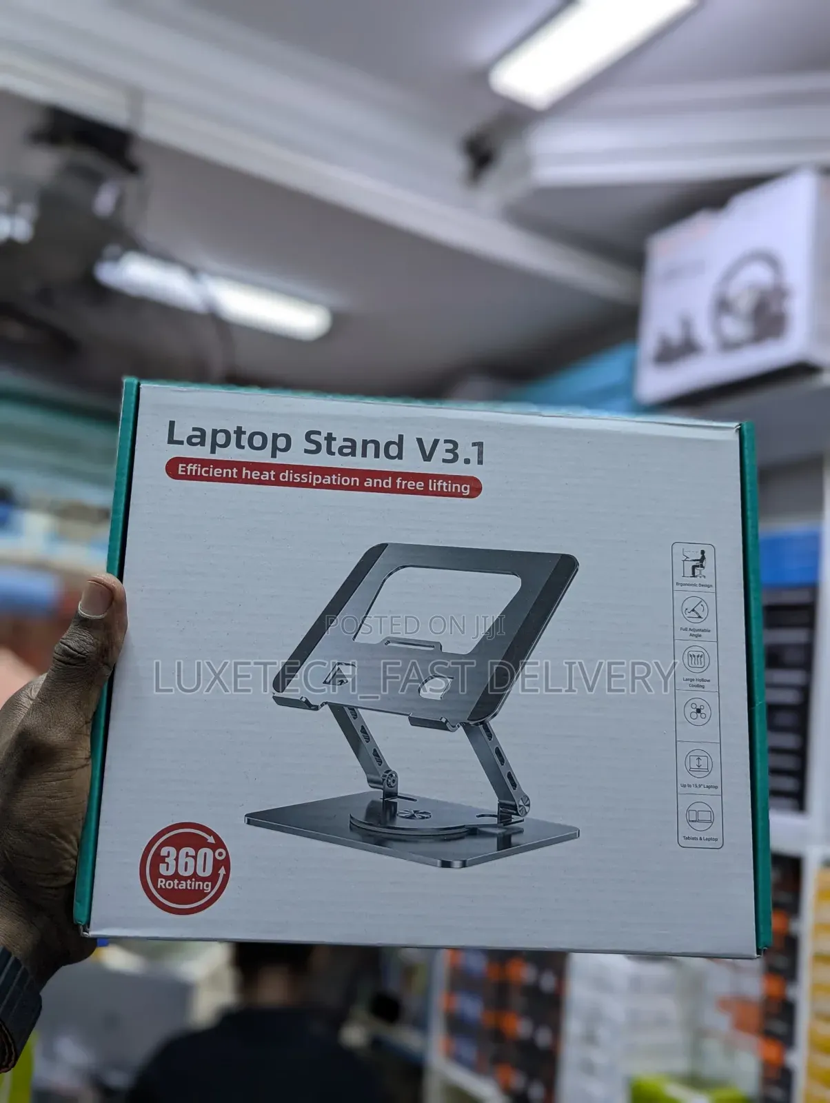 Laptop Stand V3.1 With 360-Degree Rotation