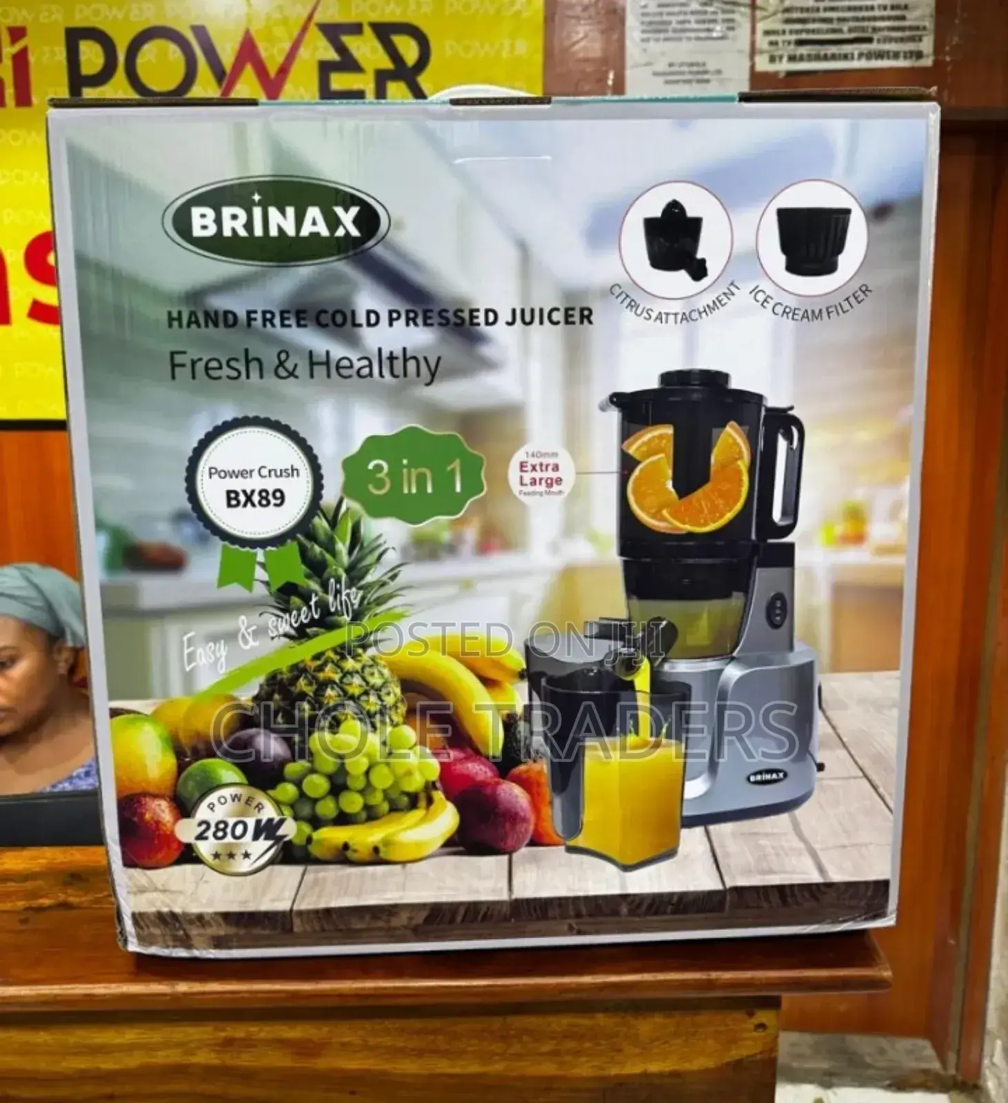 3 in 1 Brinax Juicer