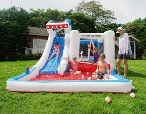 Jumping Castle With One Side Slide