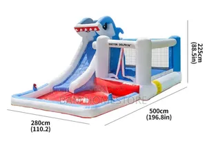 Jumping Castle With One Side Slide