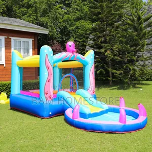 Jumping Castle With Round Playing Space