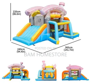 Inflatable Jumping Castle With Inside Plays
