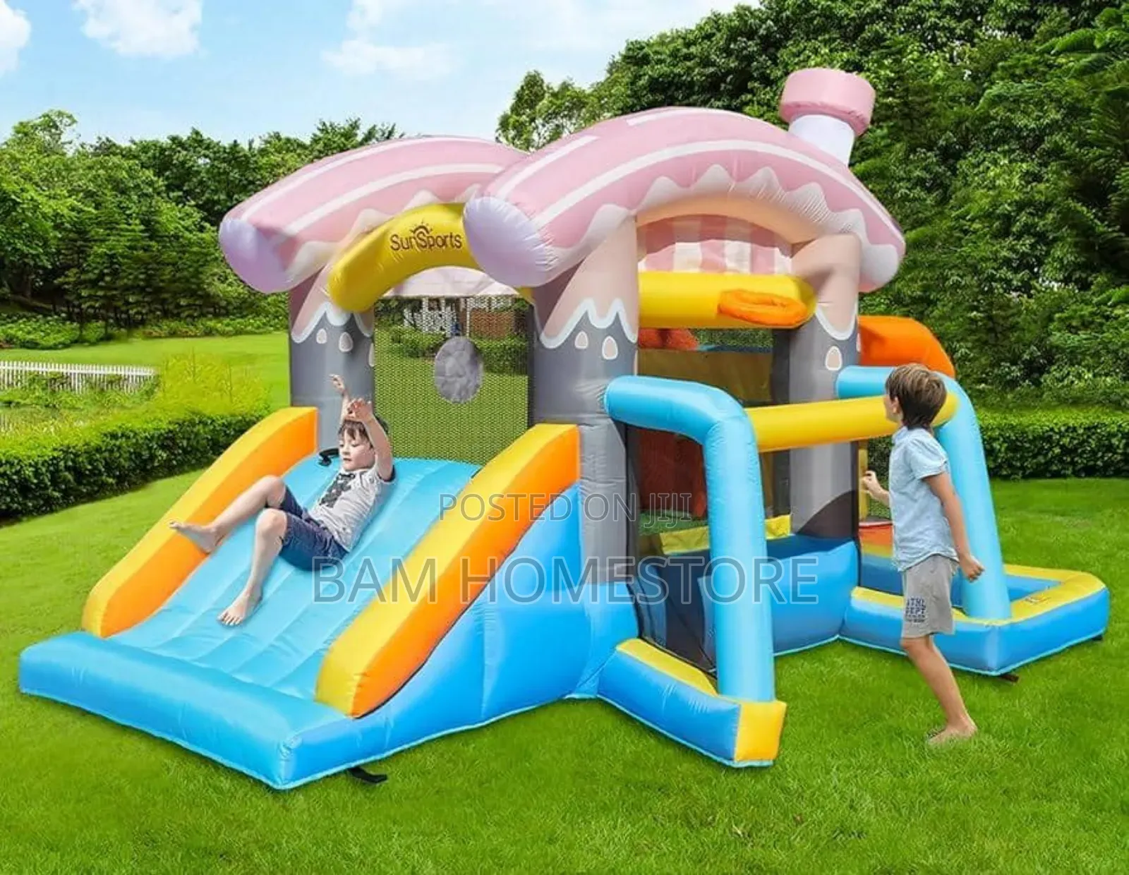 Inflatable Jumping Castle With Inside Plays